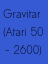 Gravitar  (Atari 50 - 2600)